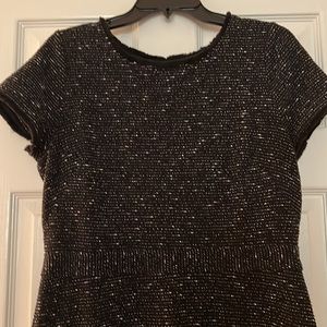 Loft: black and white dress